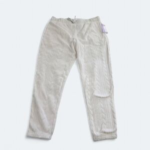 NEW Joyspun Cream Pajama Pants Size Large